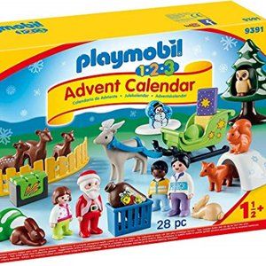 Playmobil  9391 Advent Calendar Christmas in the  Forest 123 New in Box